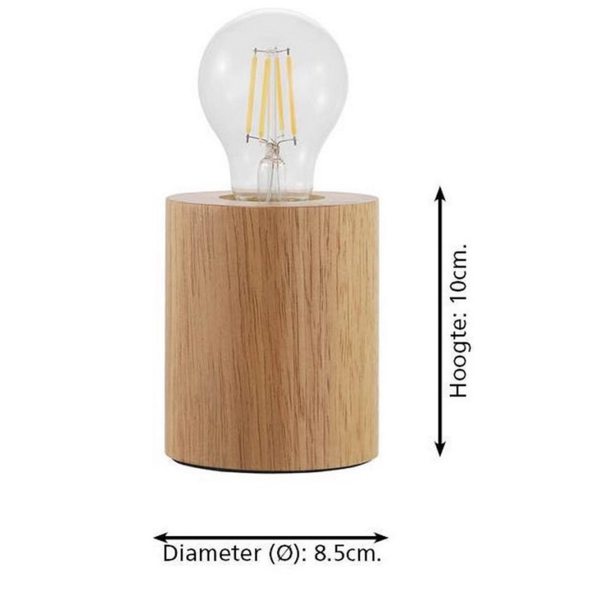 Eglo - Lampa stołowa 1xE27/28W/230V