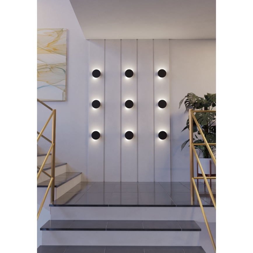 Eglo - LED Kinkiet LED/4W/230V 3000K czarne