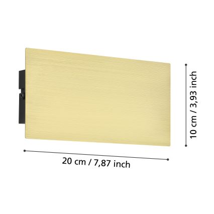 Eglo - LED Kinkiet LED/6W/230V 3000K zl.