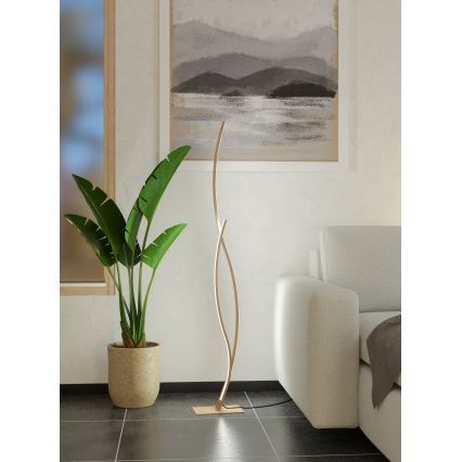 Eglo - LED Lampa podłogowa LED/20W/230V 4000K beżowe