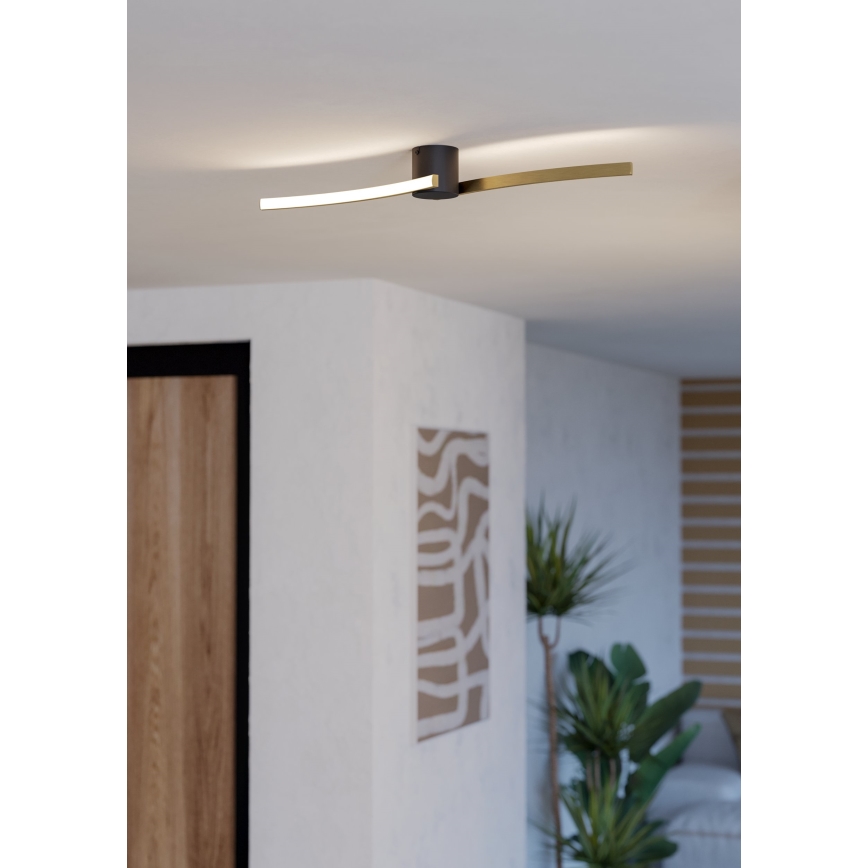 Eglo - LED Plafon LED/12W/230V 4000K złoty