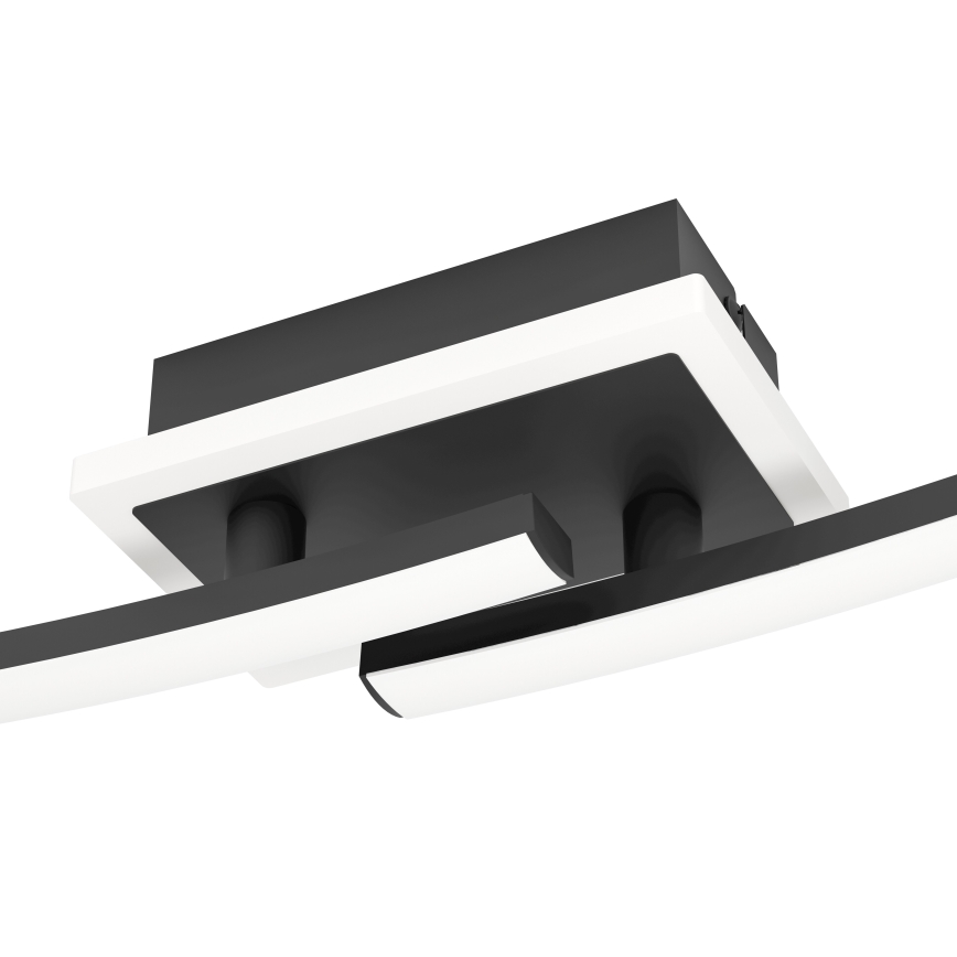 Eglo - LED Plafon LED/12W/230V 4000K czarne