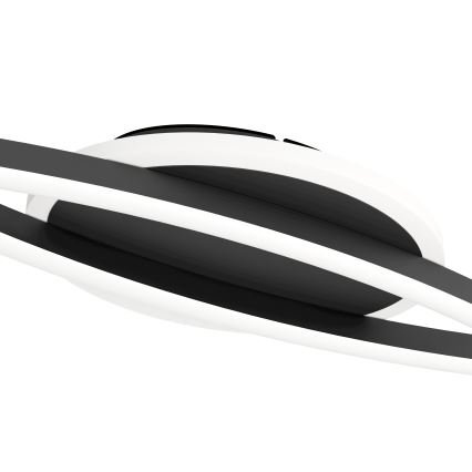 Eglo - LED Plafon LED/12W/230V 4000K czarne