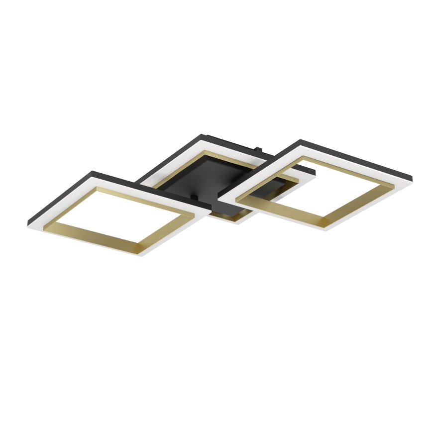 Eglo - LED Plafon ściemnialny LED/20W/230V 4000K czarny/złoty