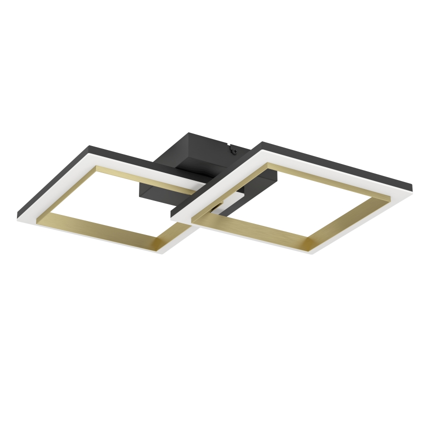 Eglo - LED Plafon ściemnialny LED/18,4W/230V 4000K czarny/złoty