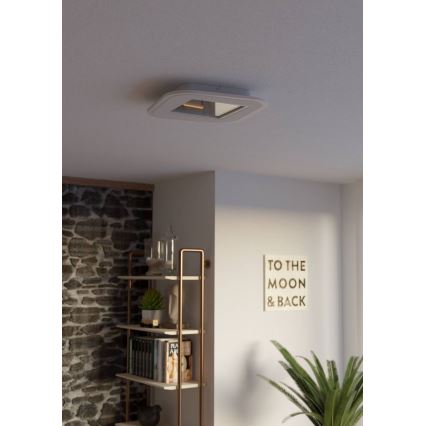 Eglo - LED Plafon ściemnialny LED/20W/230V 2700-6500K białe + Pilot zdalnego sterowania