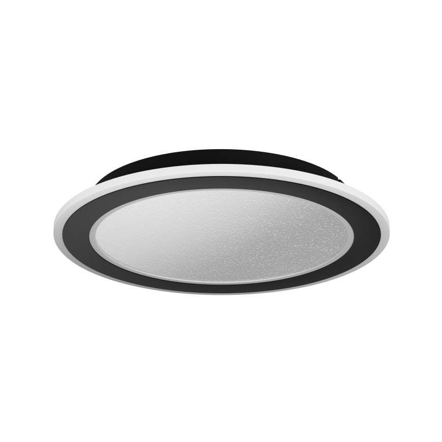 Eglo - LED Plafon ściemnialny LED/20W/230V 2700-6500K czarny + pilot zdalnego sterowania
