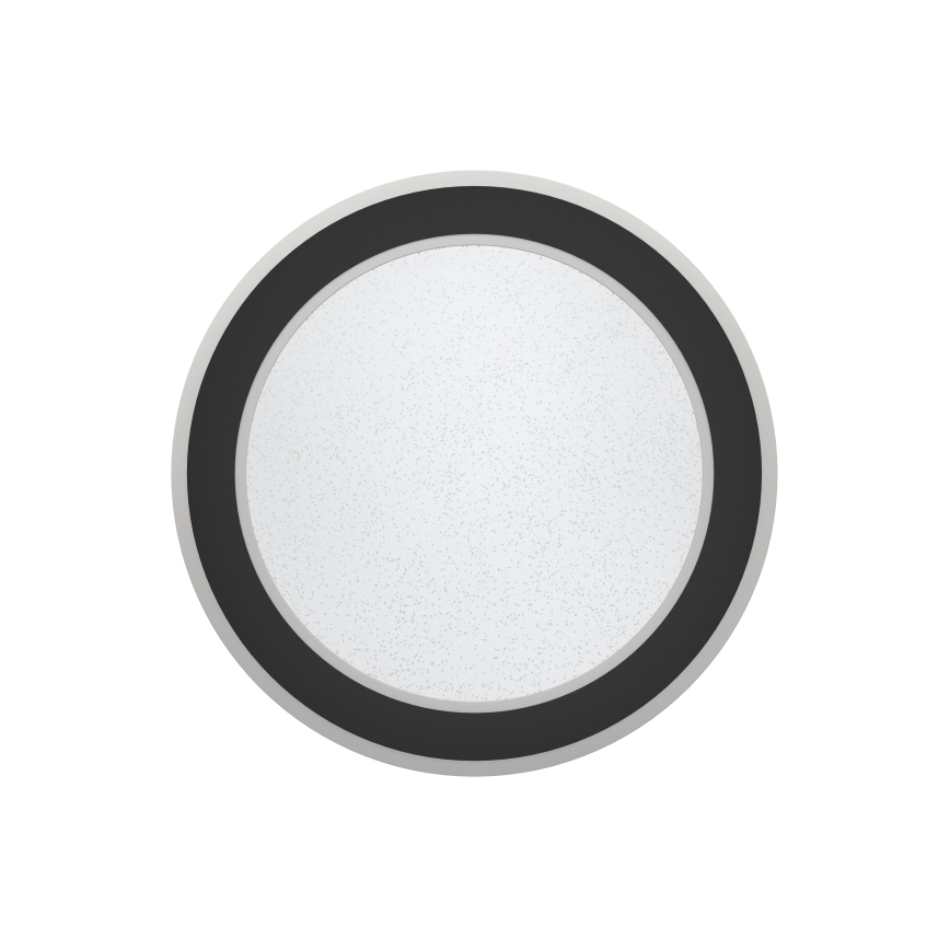 Eglo - LED Plafon ściemnialny LED/20W/230V 2700-6500K czarny + pilot zdalnego sterowania