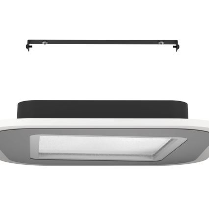 Eglo - LED Plafon ściemnialny LED/20W/230V 2700-6500K czarny + pilot zdalnego sterowania