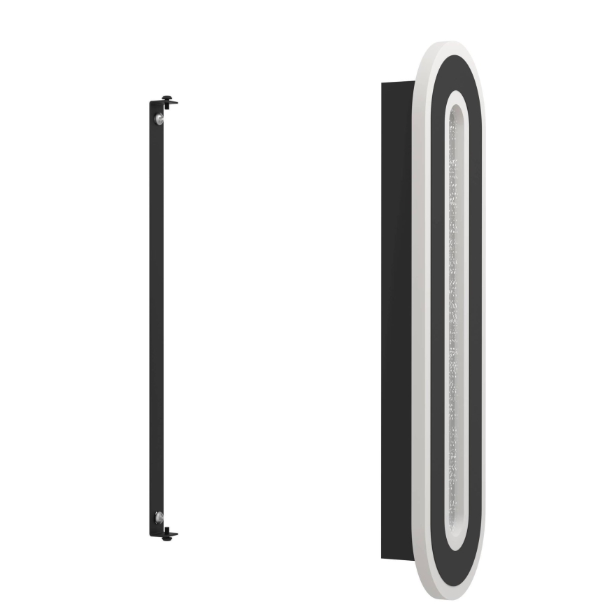 Eglo - LED Kinkiet LED/12W/230V 4000K czarny