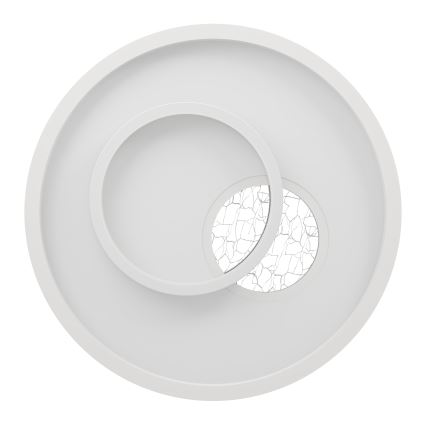 Eglo - Plafon LED/14W/230V + LED/8,5W Ø 38 cm biały