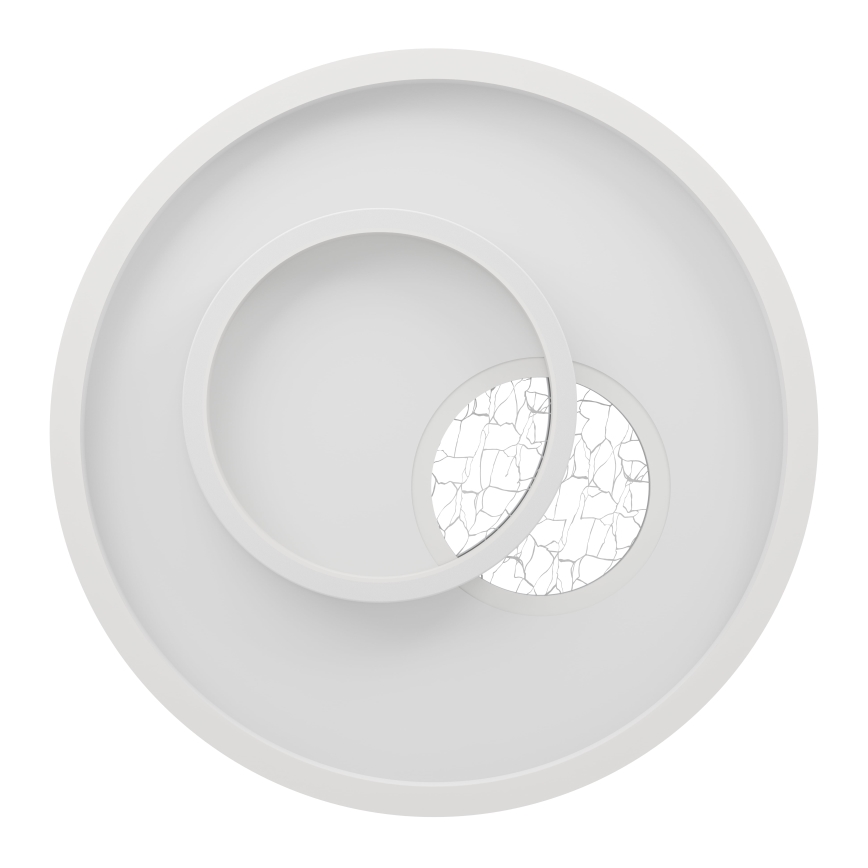 Eglo - Plafon LED/14W/230V + LED/8,5W Ø 38 cm biały