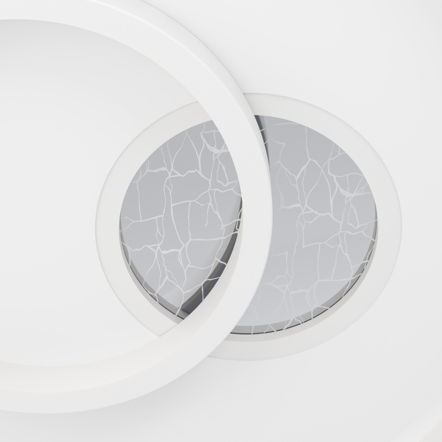 Eglo - Plafon LED/14W/230V + LED/8,5W Ø 38 cm biały