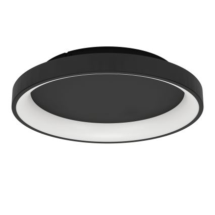 Eglo - LED Plafon ściemnialny LED/12W/230V 2700-6500K czarny + pilot zdalnego sterowania