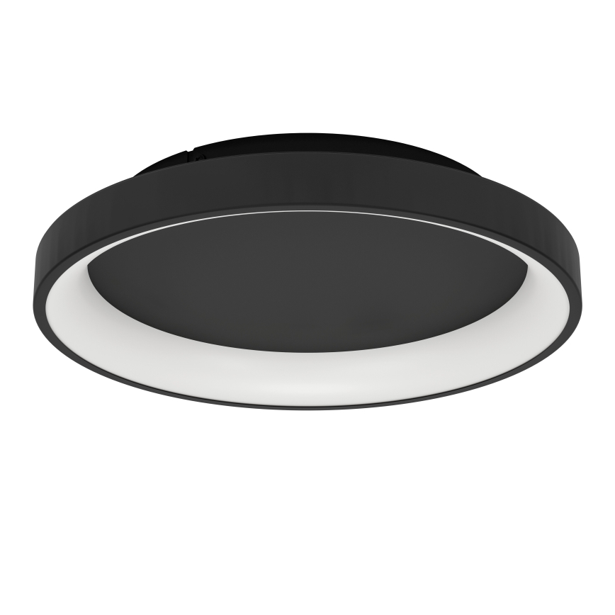 Eglo - LED Plafon ściemnialny LED/12W/230V 2700-6500K czarny + pilot zdalnego sterowania