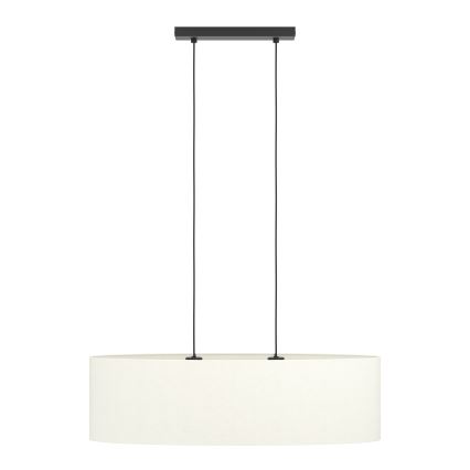 Eglo - Żyrandol na lince 2xE27/60W/230V biały