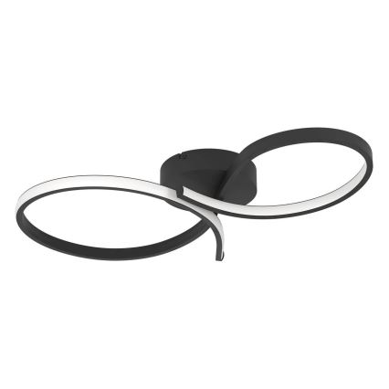 Eglo - LED Plafon LED/21W/230V 3000K czarny