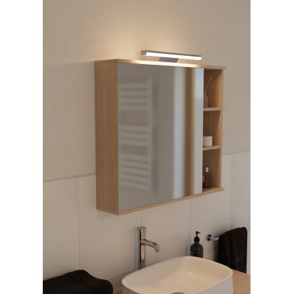 Eglo - LED RGBW ściemnialny łazienkowy oświetlenie lustra LED/12W/230V 2700-6500K IP44 matowy chrom