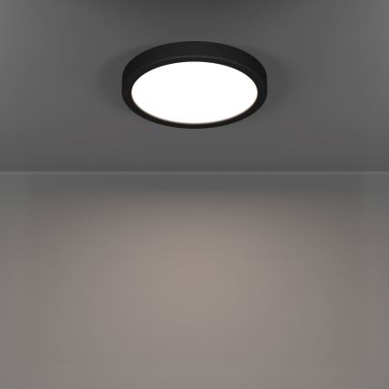 Eglo - Lampa sufitowa LED FUEVA LED/11,5W/230V 2700/4000/6500K śr. 21,1 cm czarna