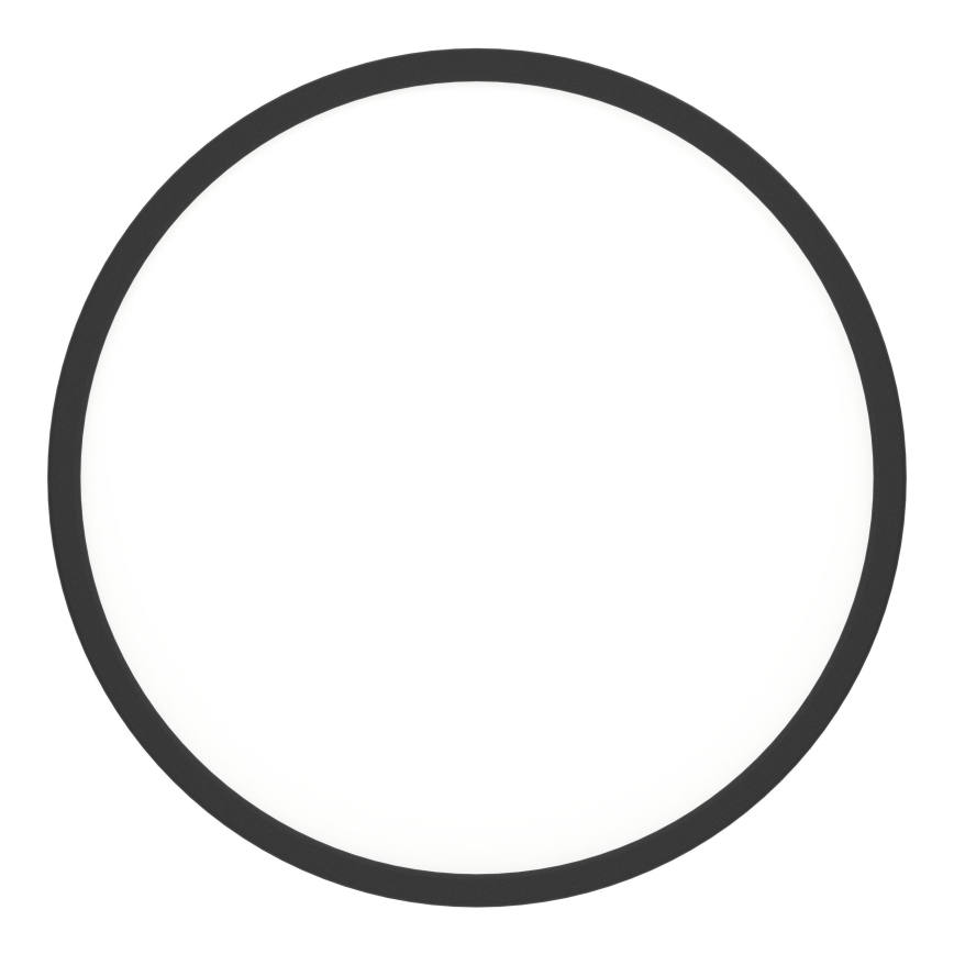 Eglo - Oprawa sufitowa LED/17W/230V 2700/4000/6500K śr. 38,9 cm czarna