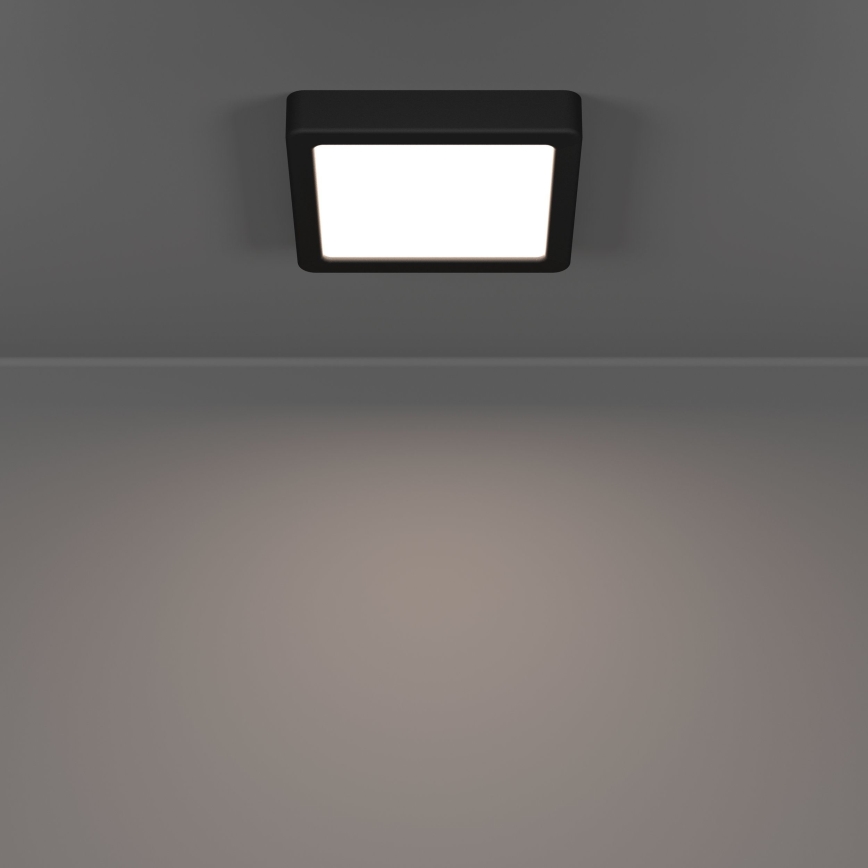 Eglo - Oprawa sufitowa LED/7W/230V 2700/4000/6500K 15x15 cm czarna