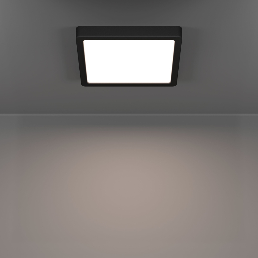 Eglo - Oprawa sufitowa LED/10,5W/230V 2700/4000/6500K 22x22cm czarna