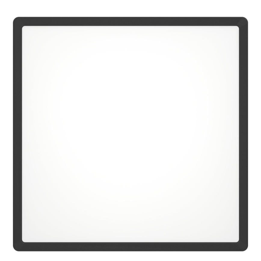 Eglo - Lampa sufitowa LED/17,5W/230V 2700/4000/6500K 39x39 cm czarna