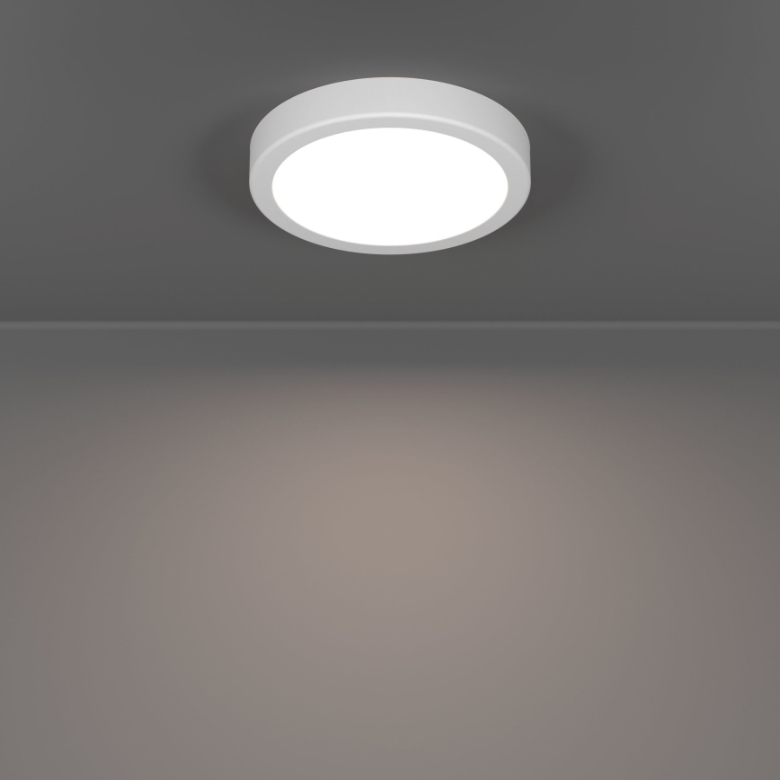 Eglo - Lampa sufitowa LED, 7,5 W, 230 V, 2700/4000/6500 K, śr. 16,6 cm, biała