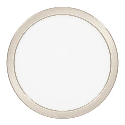 Eglo - Lampa sufitowa LED 11,5 W/230 V, 2700/4000/6500 K, śr. 21,1 cm, matowy chrom