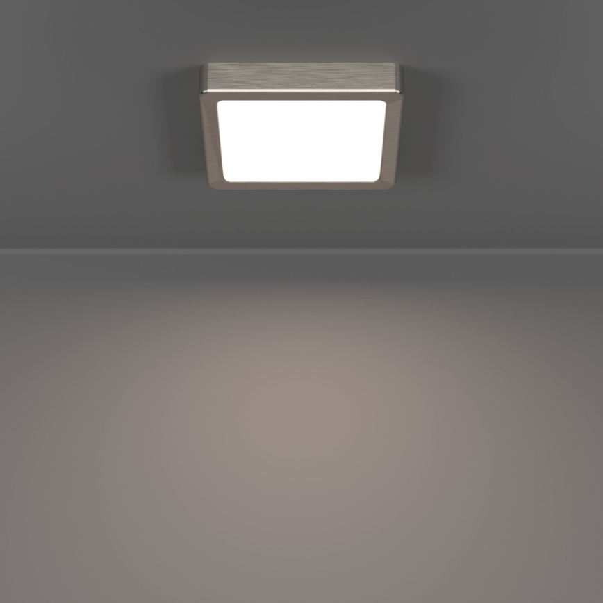 Eglo - oprawa sufitowa LED/7W/230V 2700/4000/6500K 15x15 cm matowy chrom