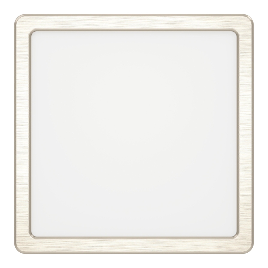 Eglo - Oprawa sufitowa LED/10,5W/230V 2700/4000/6500K 22x22 cm matowy chrom