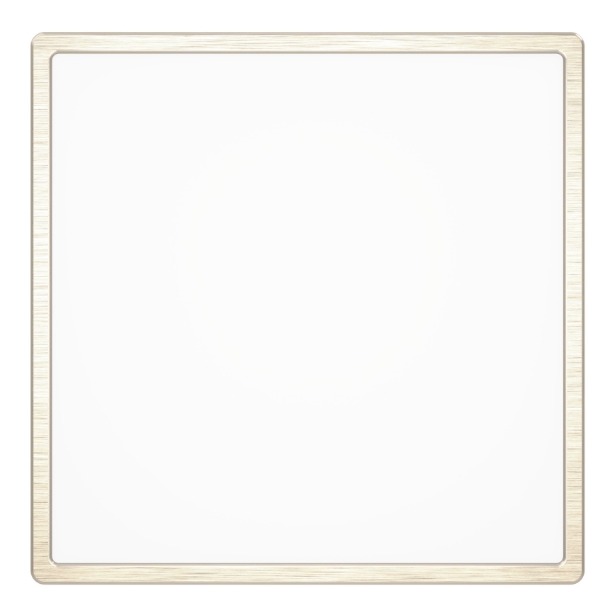 Eglo - Oprawa sufitowa LED/17,5W/230V 2700/4000/6500K 39x39 cm matowy chrom