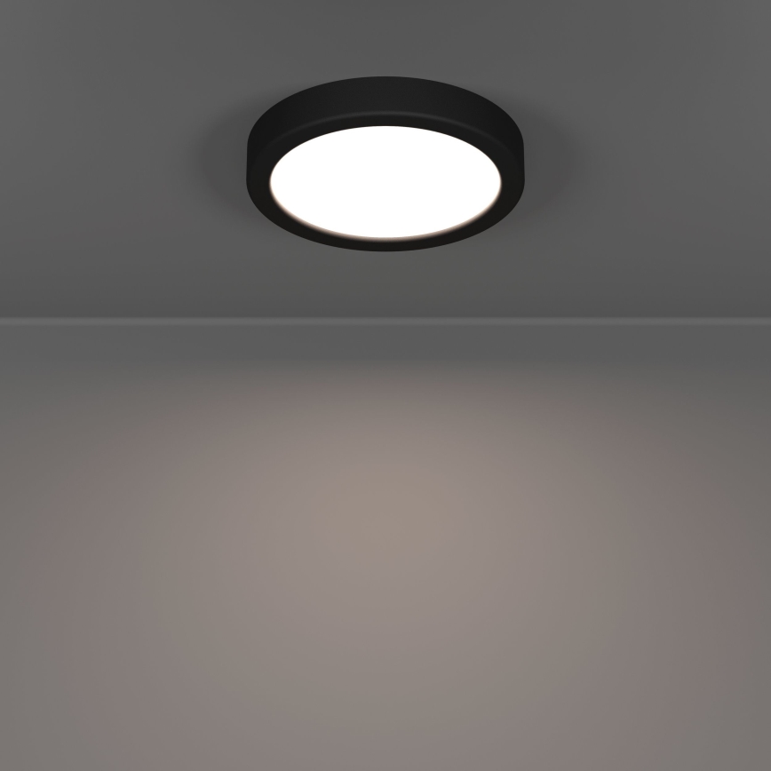 Eglo - LED plafon łazienkowy LED/7,5W/230V 2700/4000/6500K śr. 16,6 cm IP44 czarny