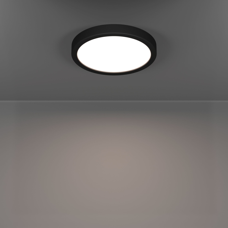Eglo - LED oprawa sufitowa do łazienki LED/11,5W/230V 2700/4000/6500K śr. 21,1 cm IP44 czarna