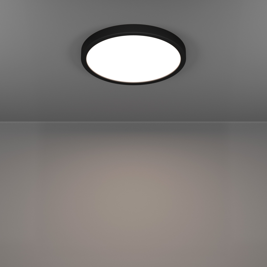 Eglo - LED oprawa sufitowa do łazienki LED/14,2W/230V 2700/4000/6500K śr. 27,8 cm IP44 czarna