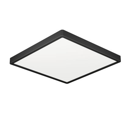 Eglo - Łazienkowy plafon LED 10,5W/230V 22x22 cm IP44 czarny