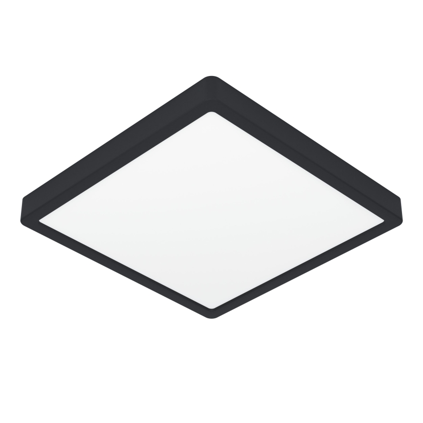 Eglo - LED plafon łazienkowy, 13 W/230 V, 29x29 cm, IP44, czarny