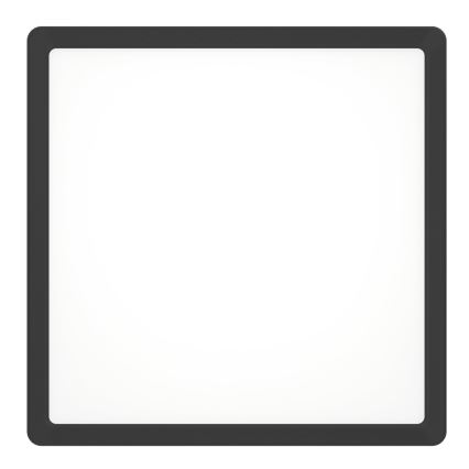 Eglo - LED plafon łazienkowy, 13 W/230 V, 29x29 cm, IP44, czarny