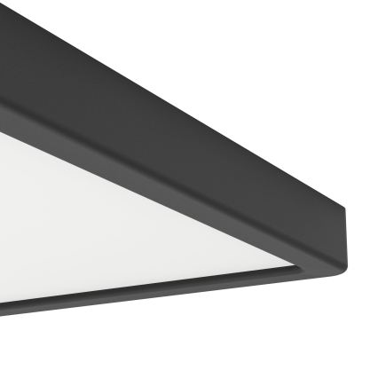 Eglo - Łazienkowy plafon LED 13W/230V 2700/4000/6500K 29x29 cm IP44 czarny