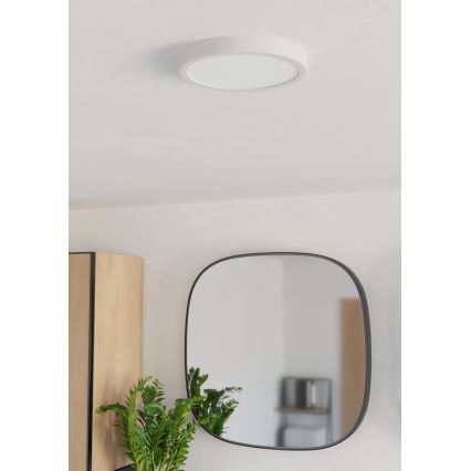 Eglo - Lampa sufitowa LED do łazienki/11,5W/230V 2700/4000/6500K śr. 21,1 cm IP44 biały