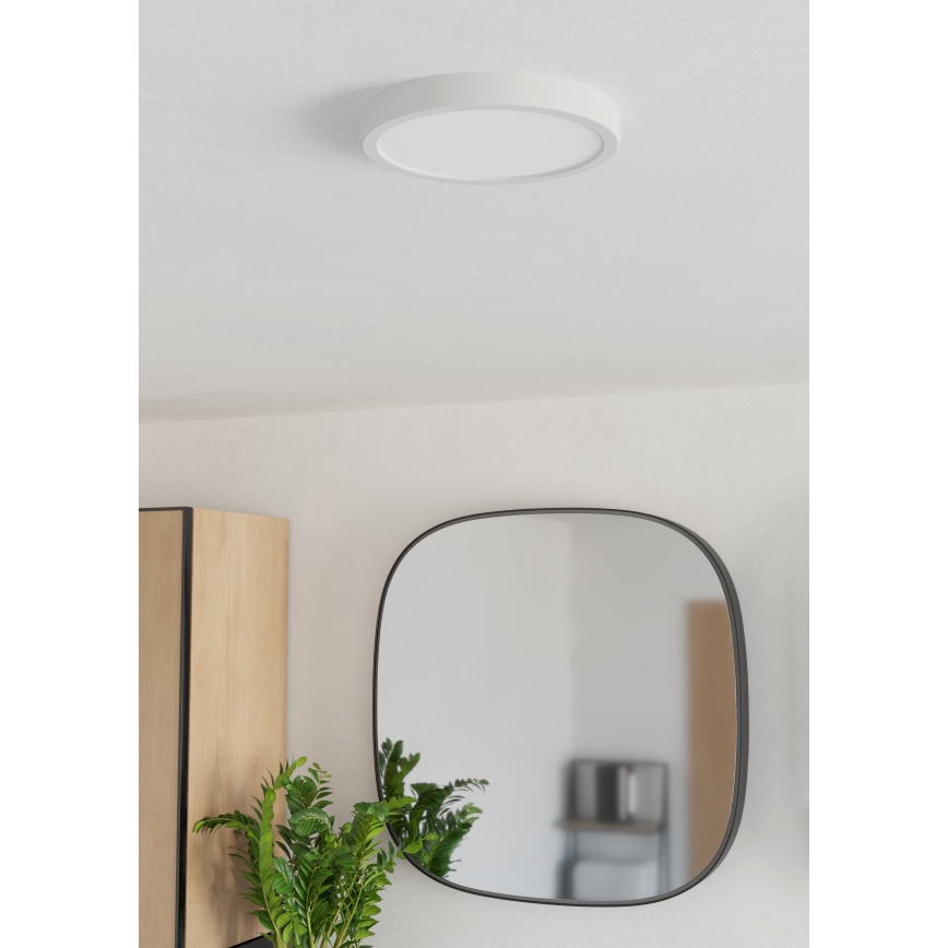 Eglo - Lampa sufitowa LED do łazienki/11,5W/230V 2700/4000/6500K śr. 21,1 cm IP44 biały