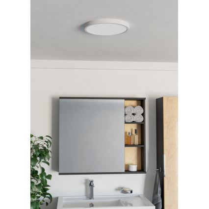 Eglo - Oprawa sufitowa LED do łazienki LED/14,2W/230V 2700/4000/6500K śr. 27,8 cm IP44 biała