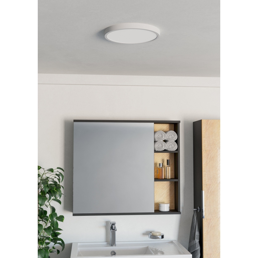 Eglo - Oprawa sufitowa LED do łazienki LED/14,2W/230V 2700/4000/6500K śr. 27,8 cm IP44 biała