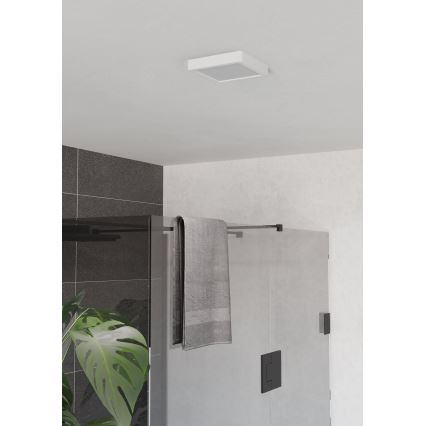 Eglo - Plafon łazienkowy LED/7W/230V 2700/4000/6500K 15x15 cm IP44 biały