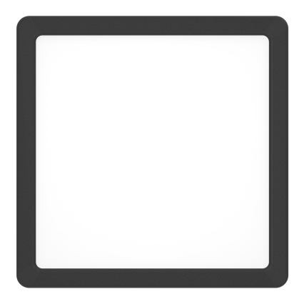 Eglo - LED RGBW ściemnialna oprawa sufitowa do łazienki LED/10,5W/230V 2700-6500K 22x22 cm IP44 czarna