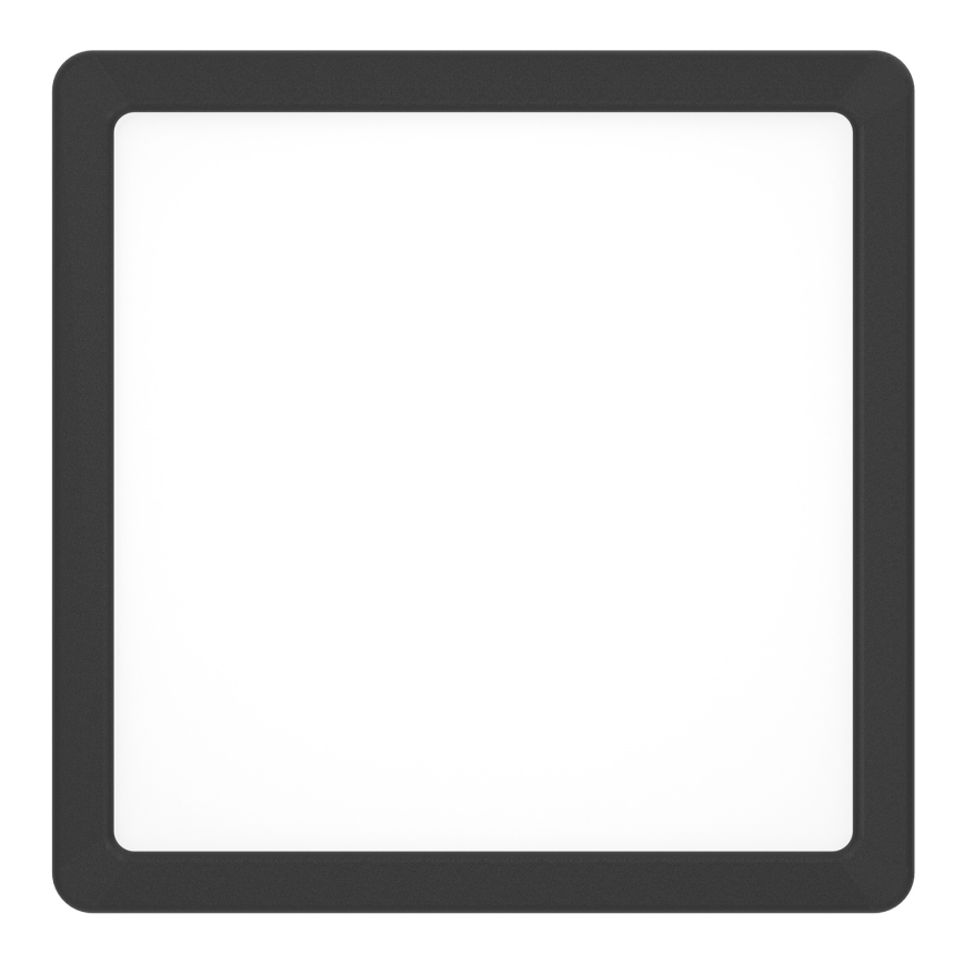 Eglo - LED RGBW ściemnialna oprawa sufitowa do łazienki LED/10,5W/230V 2700-6500K 22x22 cm IP44 czarna