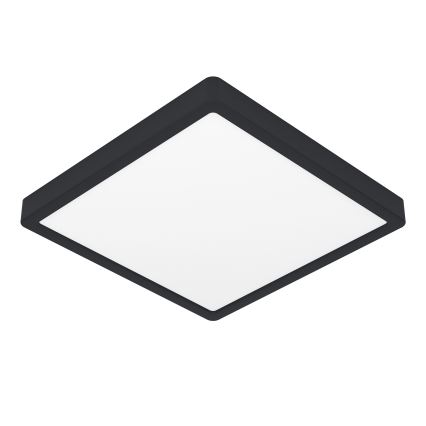 Eglo - LED RGBW ściemnialny plafon łazienkowy LED/13,5W/230V 2700-6500K 29,5x29,5 cm IP44 czarny