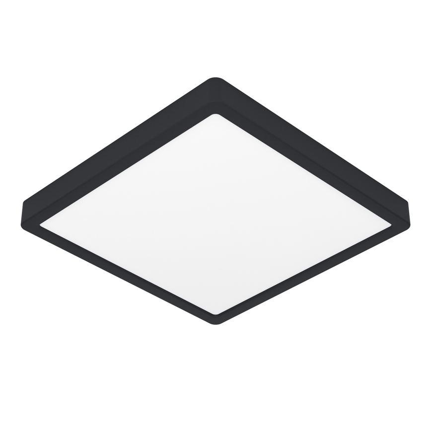 Eglo - LED RGBW ściemnialny plafon łazienkowy LED/13,5W/230V 2700-6500K 29,5x29,5 cm IP44 czarny