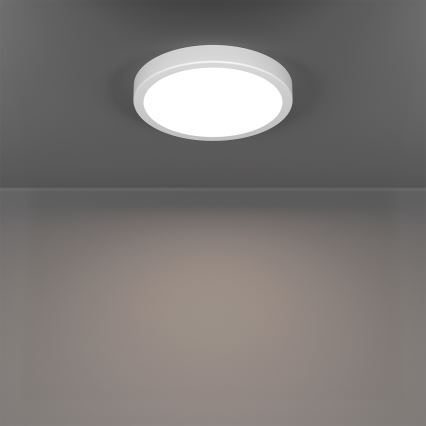 Eglo - LED RGBW ściemnialna lampa sufitowa do łazienki LED/11,2W/230V 2700-6500K śr. 21,1 cm IP44 biała