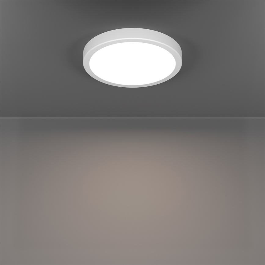 Eglo - LED RGBW ściemnialna lampa sufitowa do łazienki LED/11,2W/230V 2700-6500K śr. 21,1 cm IP44 biała